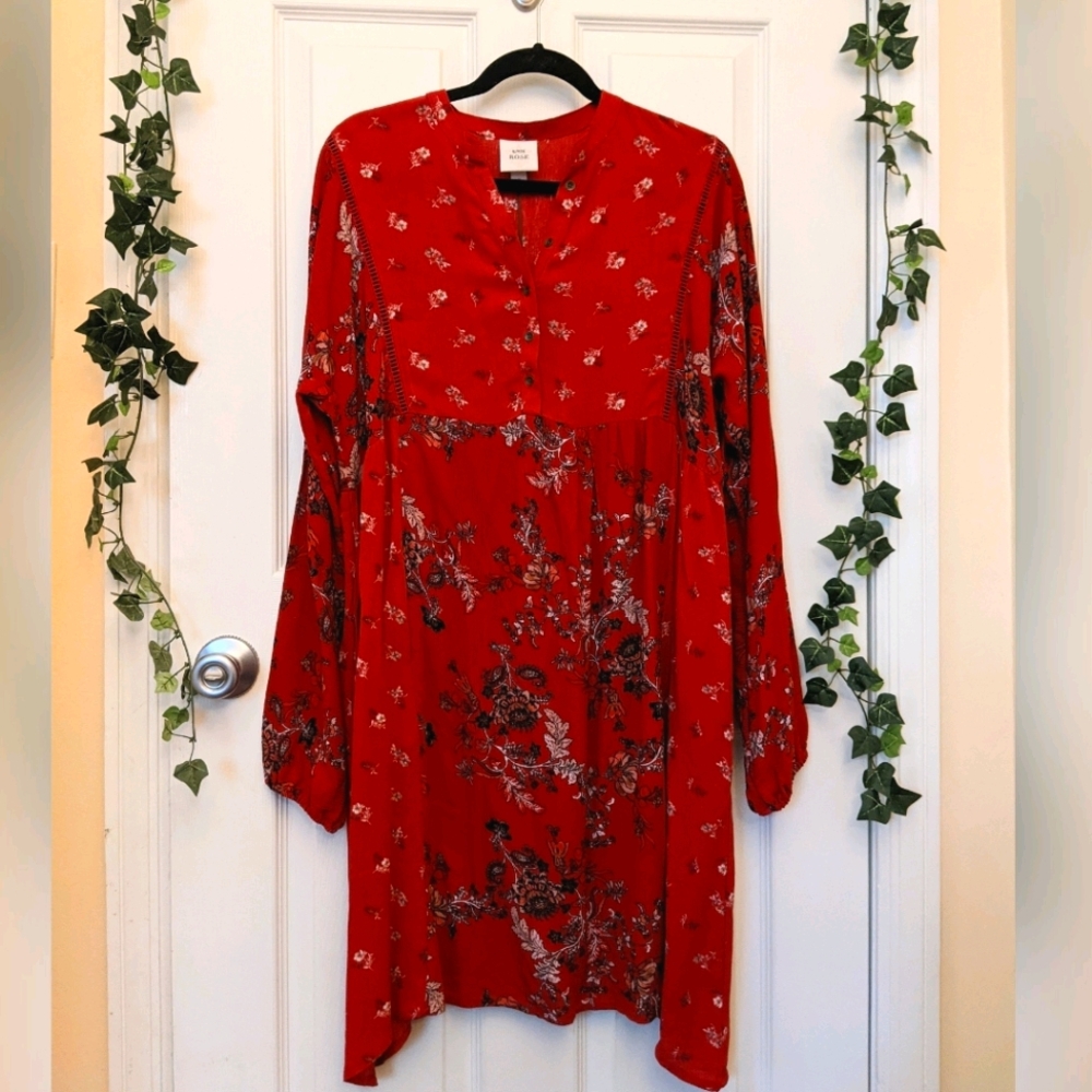 Knox Rose boho long sleeve dress